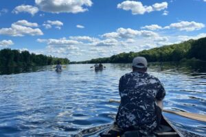 Canoe trip on St. Croix River